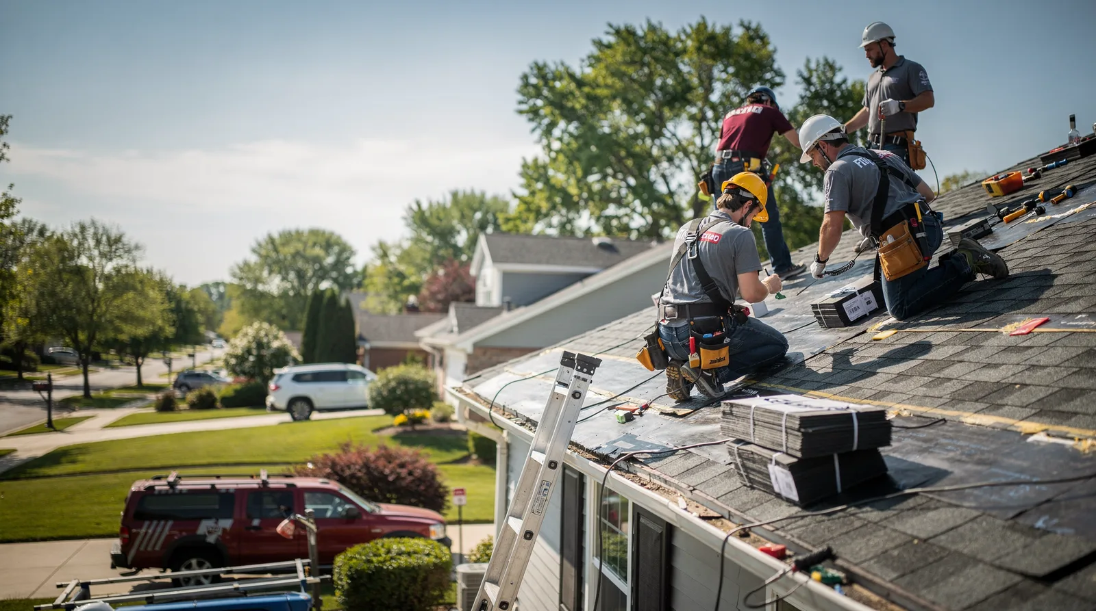 Roof Repair in Blackstone, IL around you